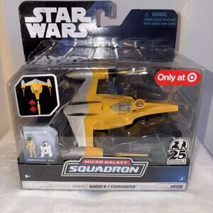 Star Wars Micro Galaxy Squadron Anakin's Naboo N-1 Starfighter NEW in Box